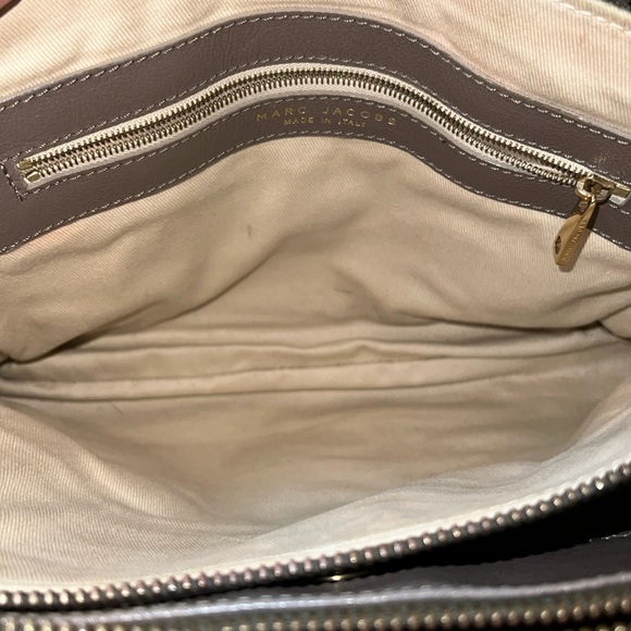 Marc Jacobs Blake Quilted Venetia Satchel Handbag. Italian Leather. Puffer AUTH - Picture 9 of 17